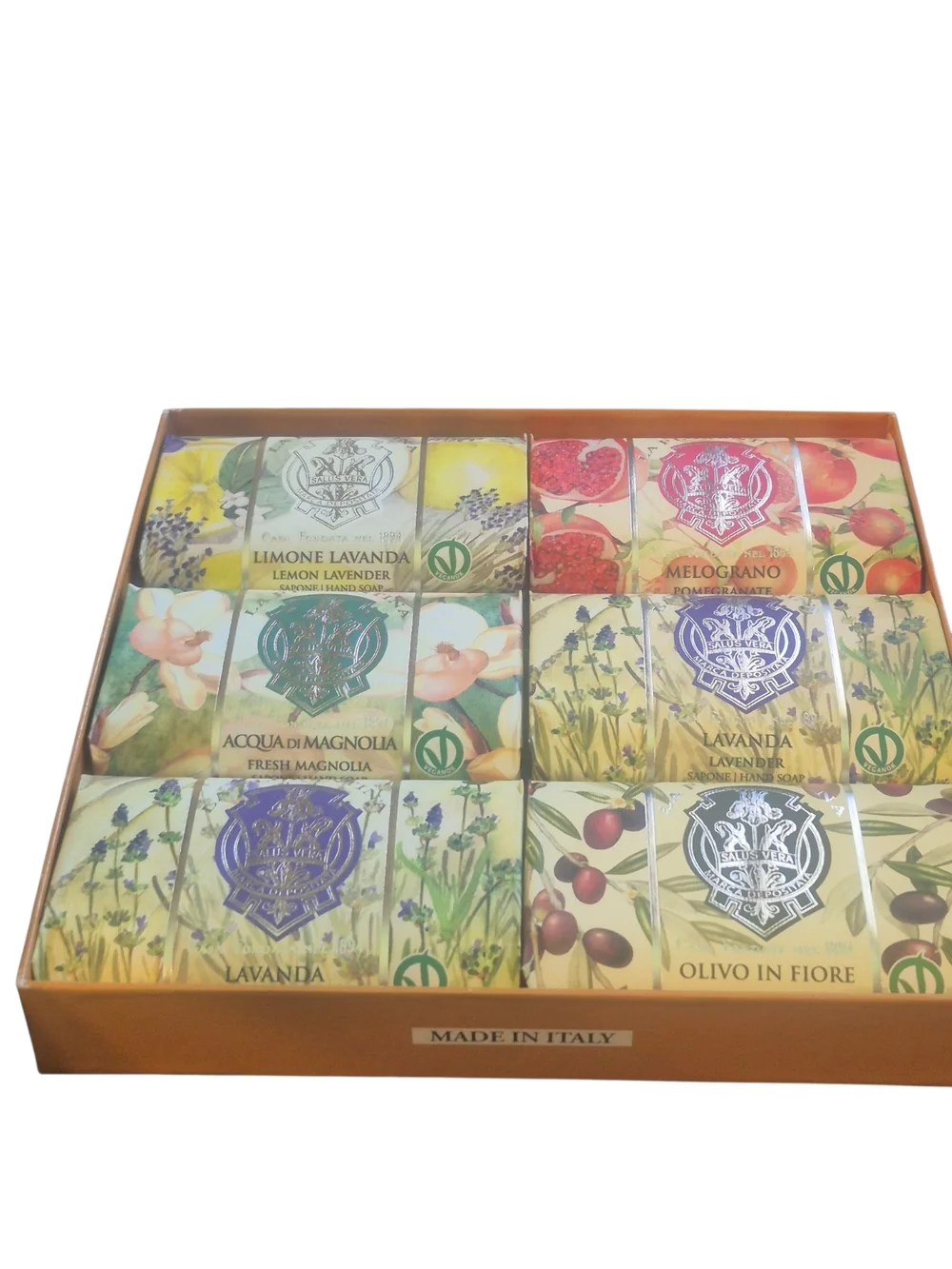 LA Florentina Citrus & Floral Illustrated Soap Gift Box